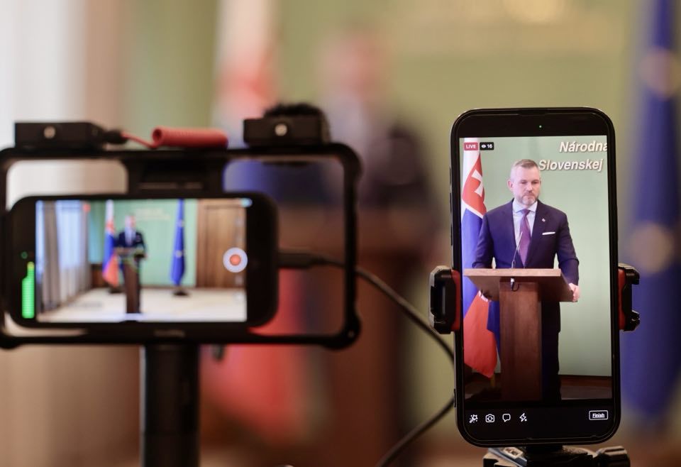 Predseda parlamentu Peter Pellegrini (Hlas)...