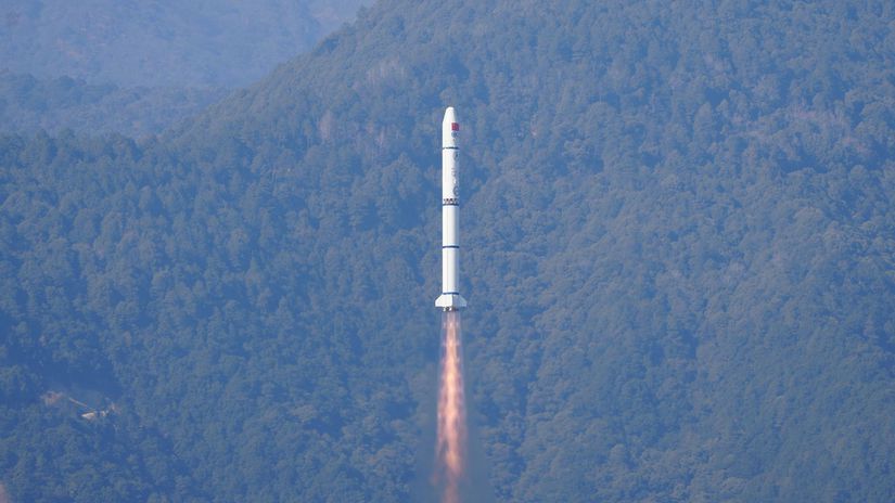Čína Taiwan družica raketa satelit