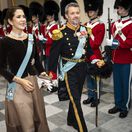 Dánsky korunný princ a budúci kráľ Frederik a jeho manželka, korunná princezná a budúca kráľovná Mary