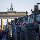 Protest farmárov v Nemecku