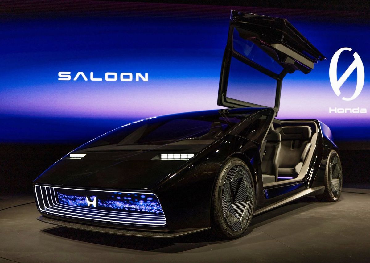 Koncept Saloon je aerodynamickým „sedanom“,...