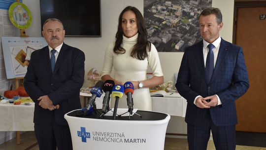 Nová nemocnica v Martine by sa podľa ministerky Dolinkovej mala začať stavať v marci