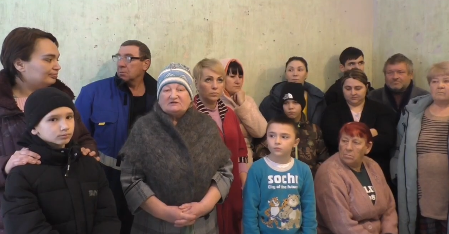 Obyvatelia dediny Novozavidovskij sa sťažujú...