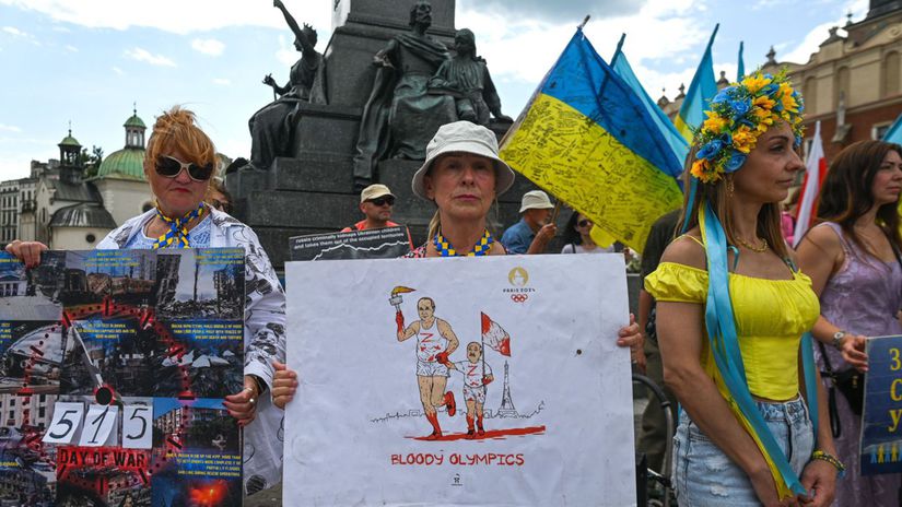 Ukrajina podpora olympijské hry