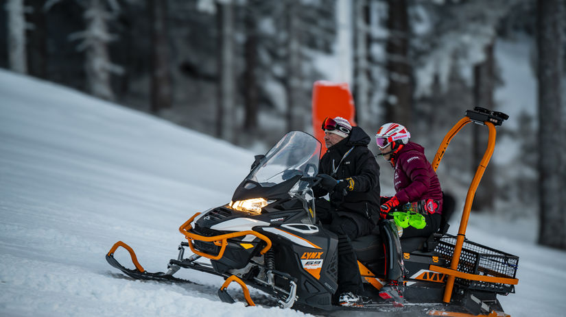 Vlhovej návrat z cieľa späť na štart...