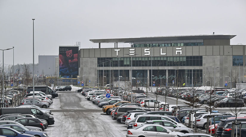 Berlínska fabrika Gigafactory americkej...