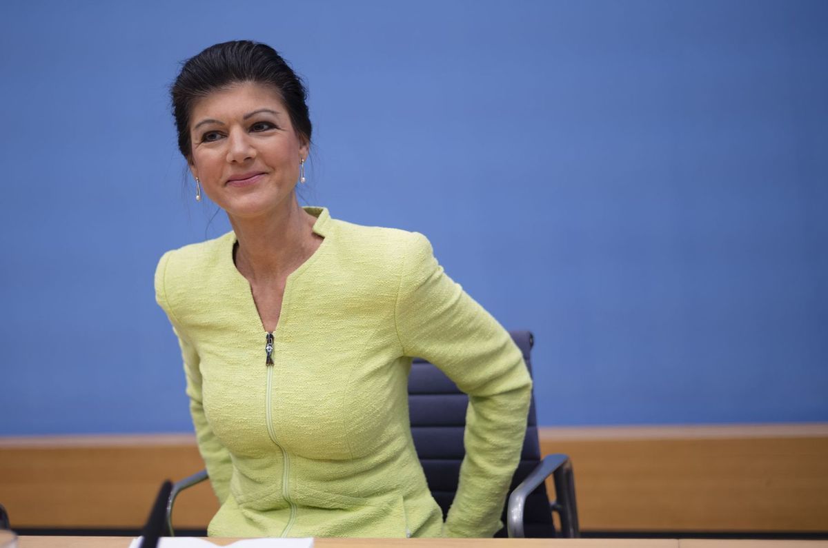 Sahra Wagenknecht im Oktober letzten Jahres,...