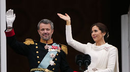 Dánsky kráľ  Frederik X. a kráľovná Mary
