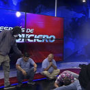 Ekvádor násilie kartel prepadnutie televízie