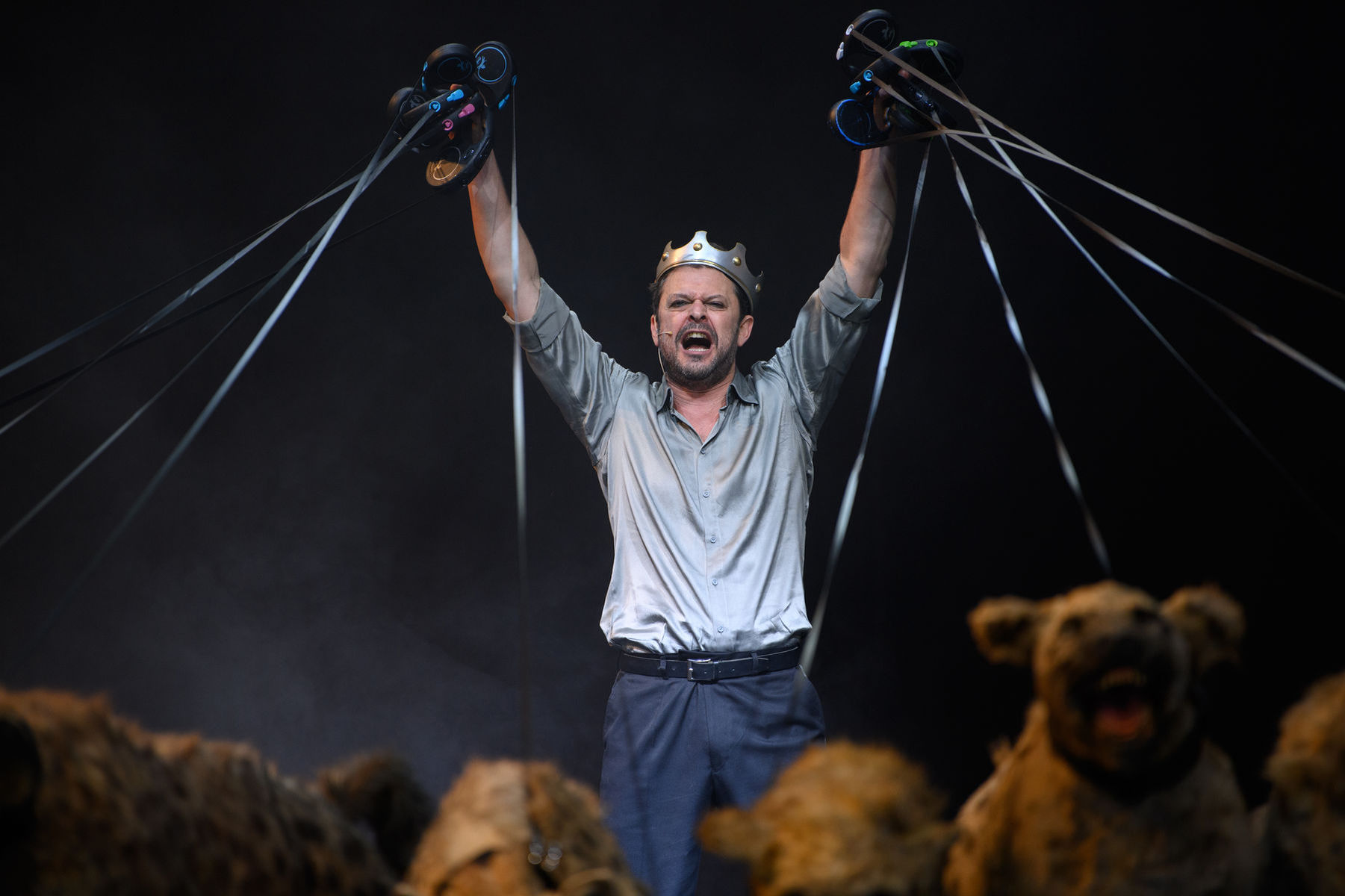 Alexander Bárta ako Macbeth v rovnomennej...