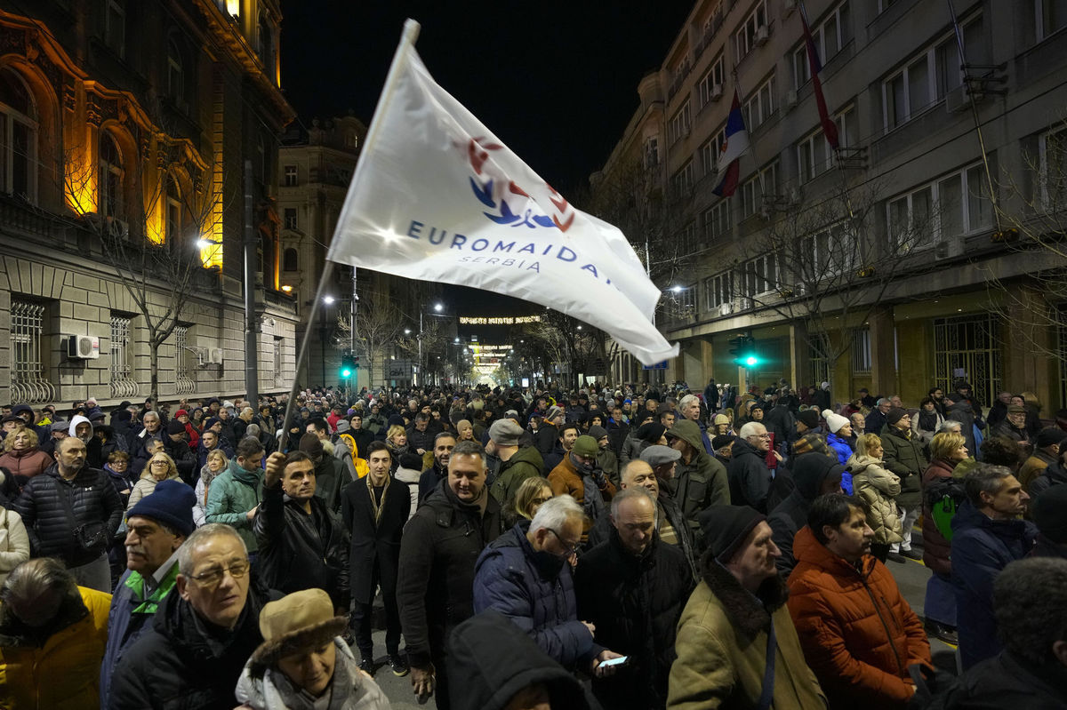 Srbsko, Belehrad, protest, voľby