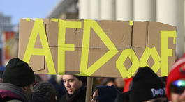 Extrémizmus / AfD / Protest / Demoštrácia /