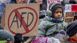 Extrémizmus / AfD / Protest / Demoštrácia /