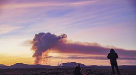 Island, erupcia, sopka, Grindavík