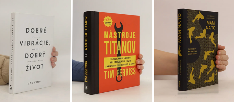 Motivačná literatúra sa na Knihobote rýchlo...