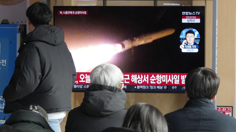 kľdr, severná kórea, balistická raketa