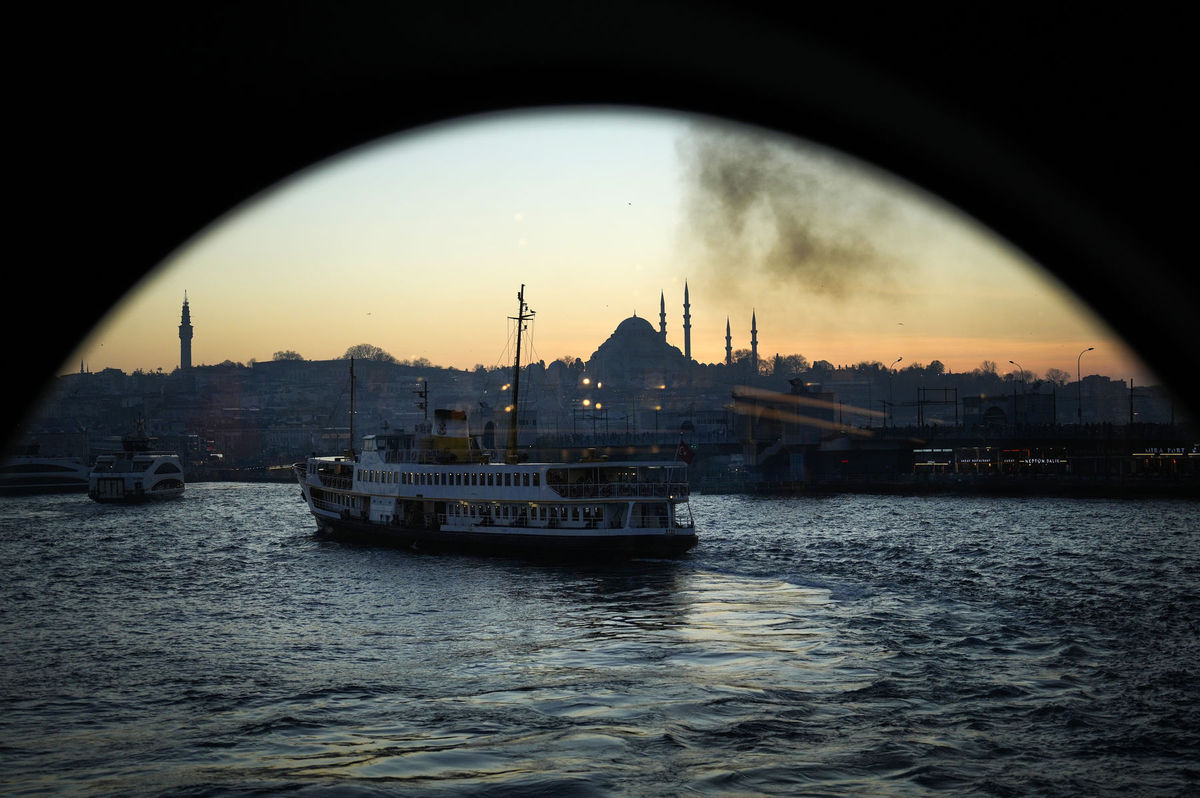 Turecko trajekt, Boskor, Istanbul