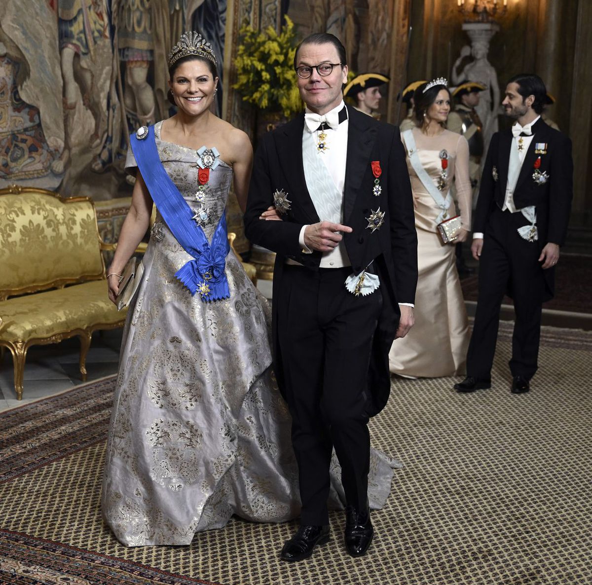 Korunná princezná Viktória a jej manžel, princ...