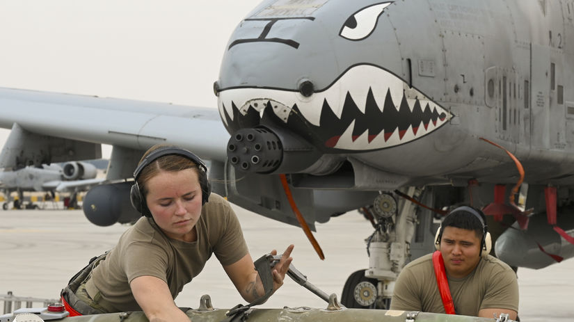 Seržantka Journey Yanzicková na základni v Al...