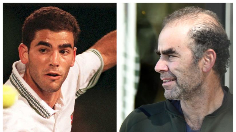 Pete Sampras vtedy a dnes. Klikajte ďalej a...
