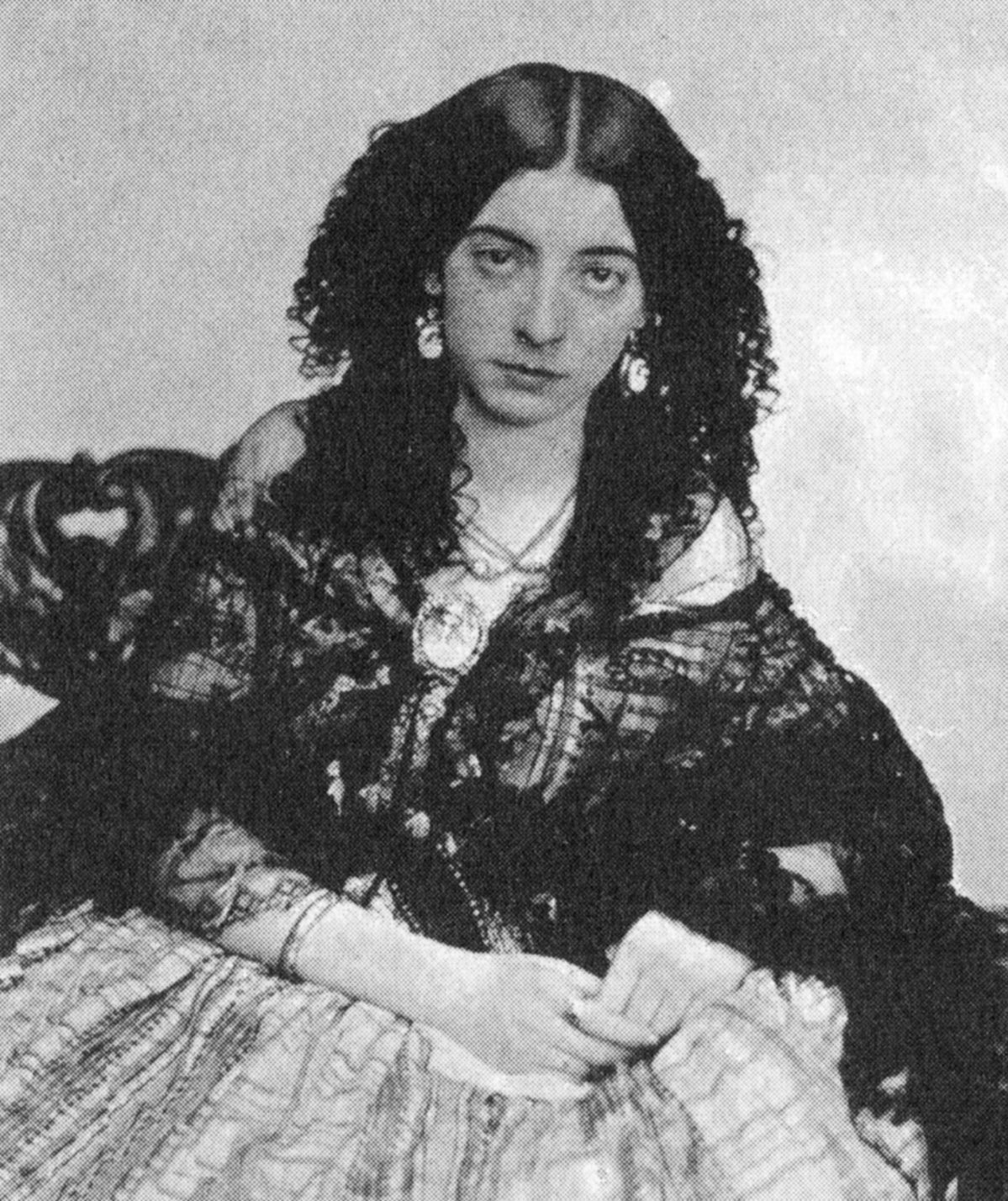 Írska umelkyňa Lola Montezová.