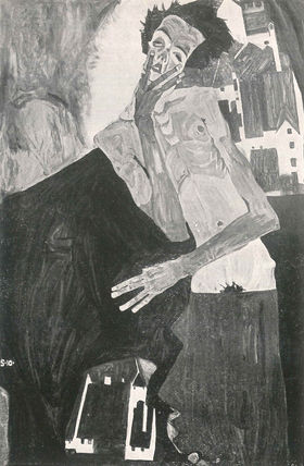 Egon Schiele: Melanchólia, 1911