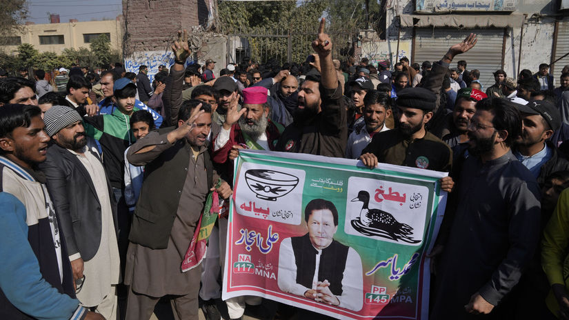 Pakistan protest chán