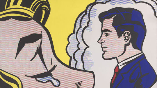 Roy Lichtenstein: Mysliac naňho, 1963