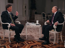 Vladimir Putin, Tucker Carlson, interview