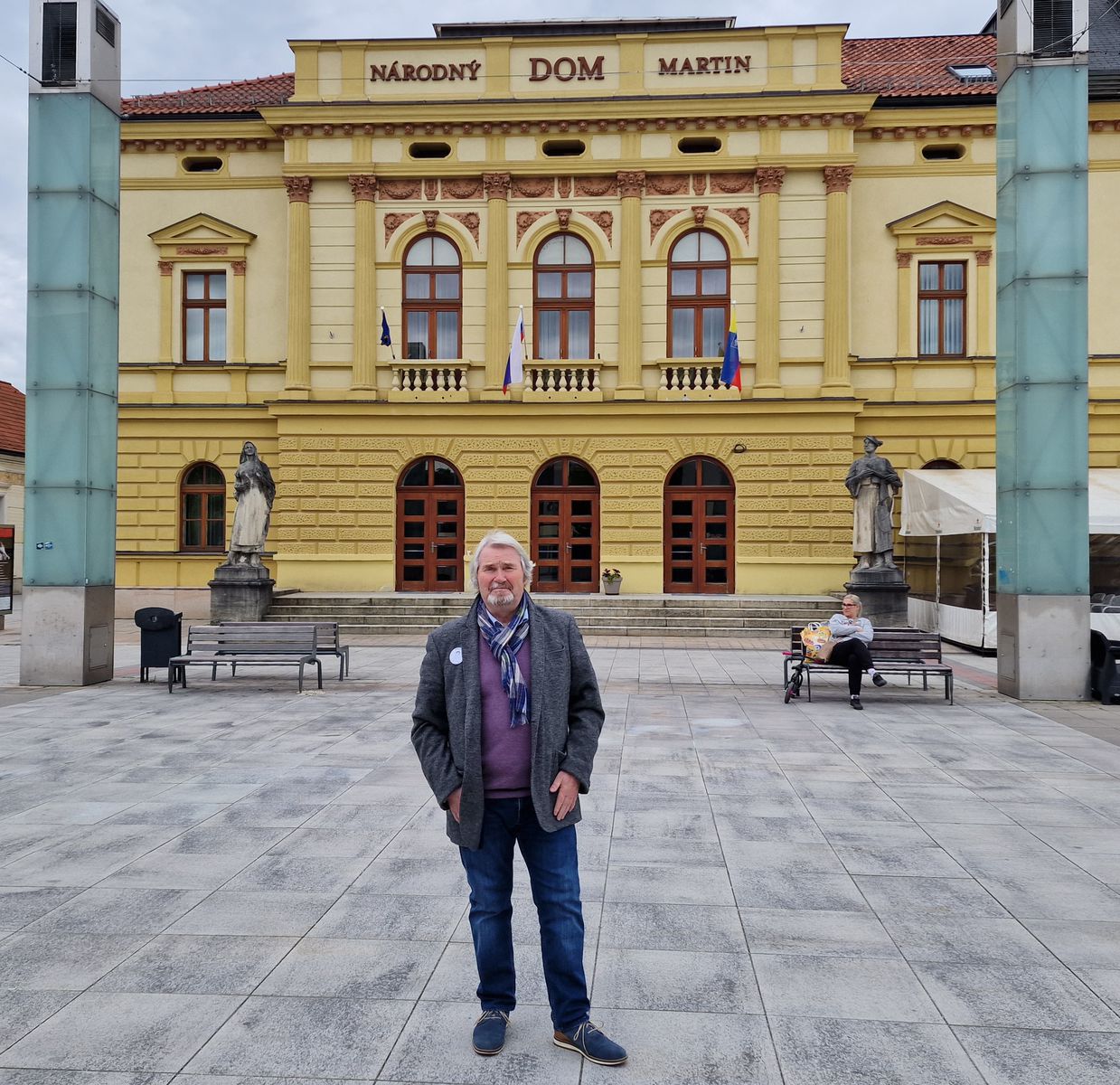 Vnuk Jaroslava Haška Richard Hašek z roku 2023...