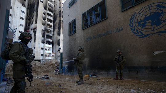 Izrael tvrdí, že pod sídlom UNRWA v Gaze je podzemné dátové centrum Hamasu
