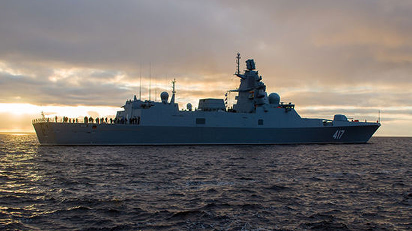 admirál Groškov, ruská fregata, vojnová loď