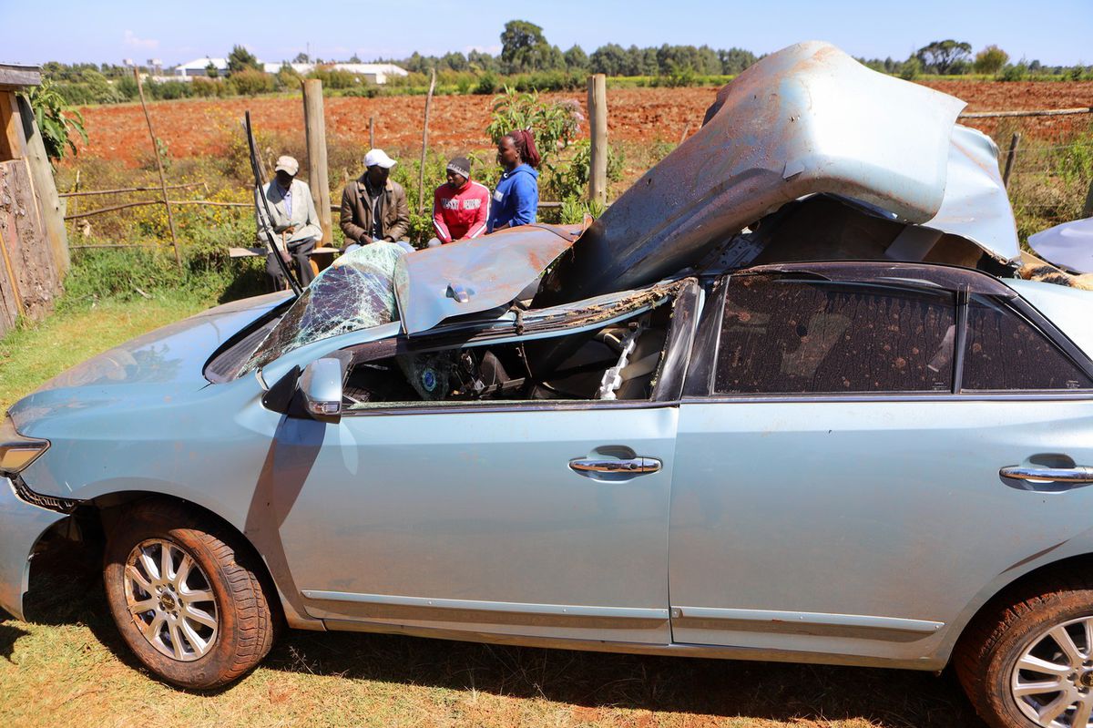 Zrolované auto Kelvina Kiptuma mu bolo osudným.