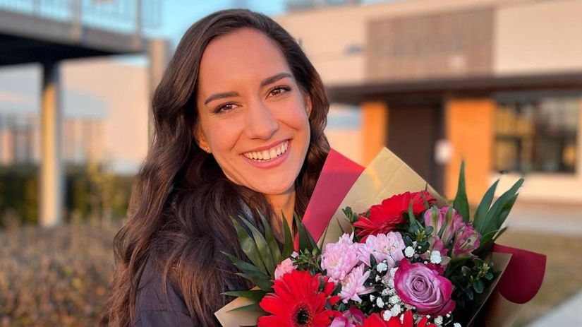 Herečka Barbora Bezáková.