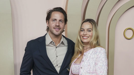 Herečka Margot Robbie a jej manžel Tom Ackerley...