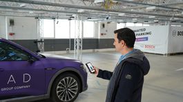 Bosch - automatické parkovanie a nabíjanie