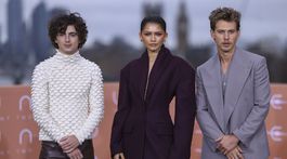 Timothee Chalamet, Zendaya a Austin Butler