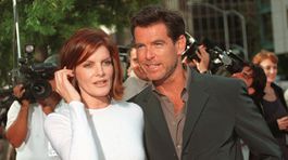 Rene Russo a herec Pierce Brosnan