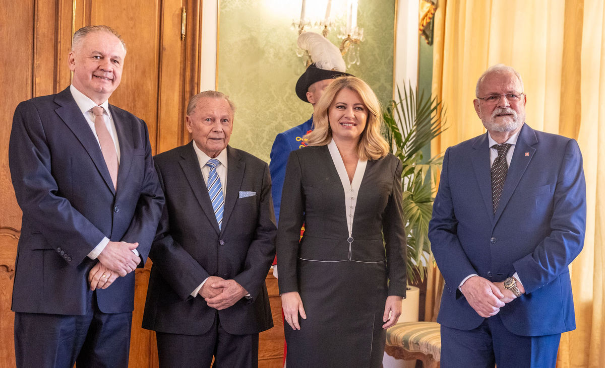 Prezidentka SR privítala na slávnostnom obede...