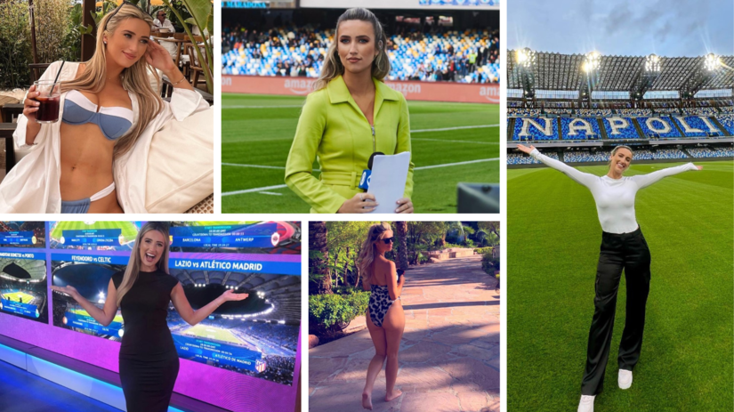 Počas štúdia na univerzite sama hrávala futbal....