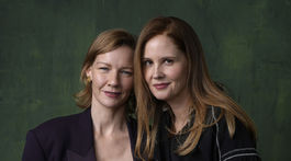 Herečka Sandra Hüller (vľavo) a režisérka...