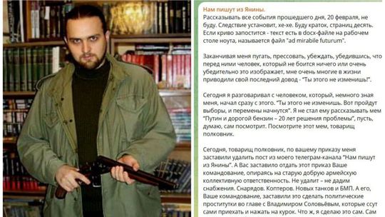 Donútil ma Solovjov. Ruský poddôstojník a bloger sa zastrelil, zverejnil počty zabitých pri Avdijivke