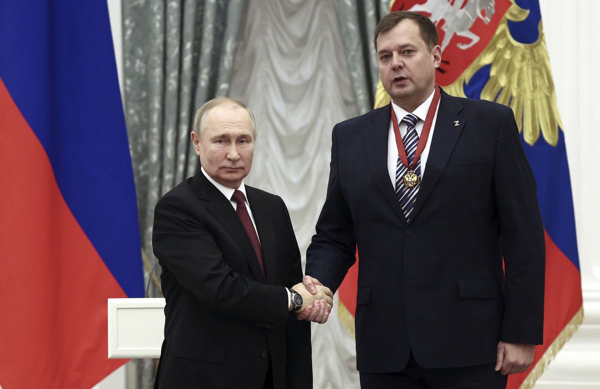 Ruský prezident Vladimir Putin počas...