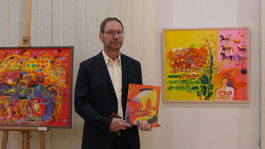 Výtvarník Martin Kellenberger v Slovenskom...