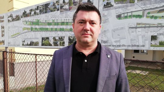 Starosta Slovenskej Ľupče Roland Lamper je rád,...