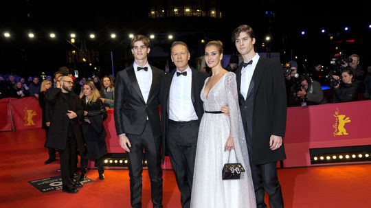 Zľava: Leonardo Tano, Rocco Siffredi, Rosa...