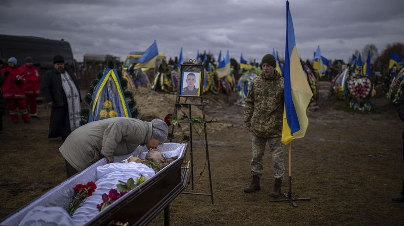 APTOPIX Russia Ukraine War pohreb sestra anna