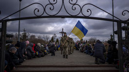 APTOPIX Russia Ukraine War pohreb ukrajina
