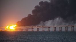 Russia Ukraine War Crimea Kerčský most útok