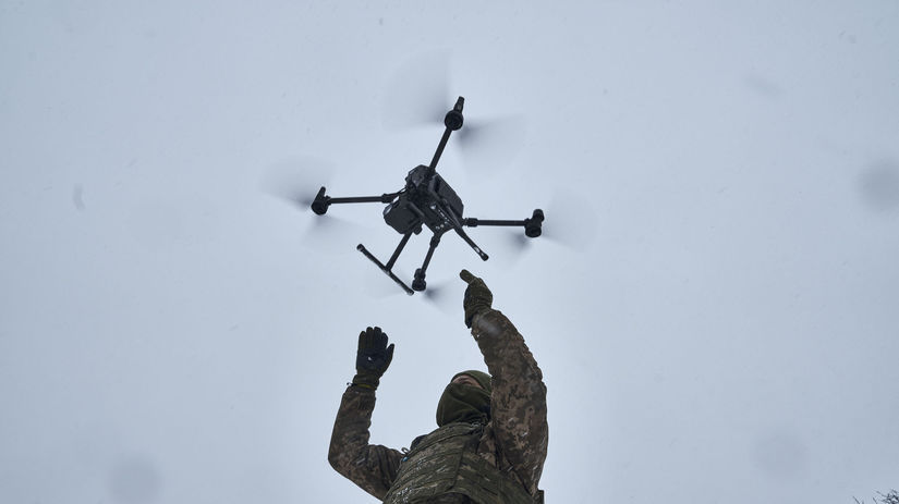 Russia Ukraine War dron vojak